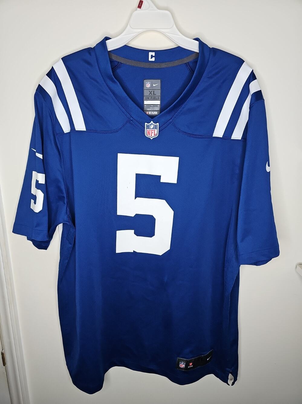 Nike Men's On Field Indianapolis Colts Anthony Richardson #5 Jersey XL